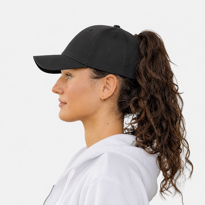Ponytail Baseball Cap — Stylish High Bun Hat for Women | Adjustable & All-Day Comfort
